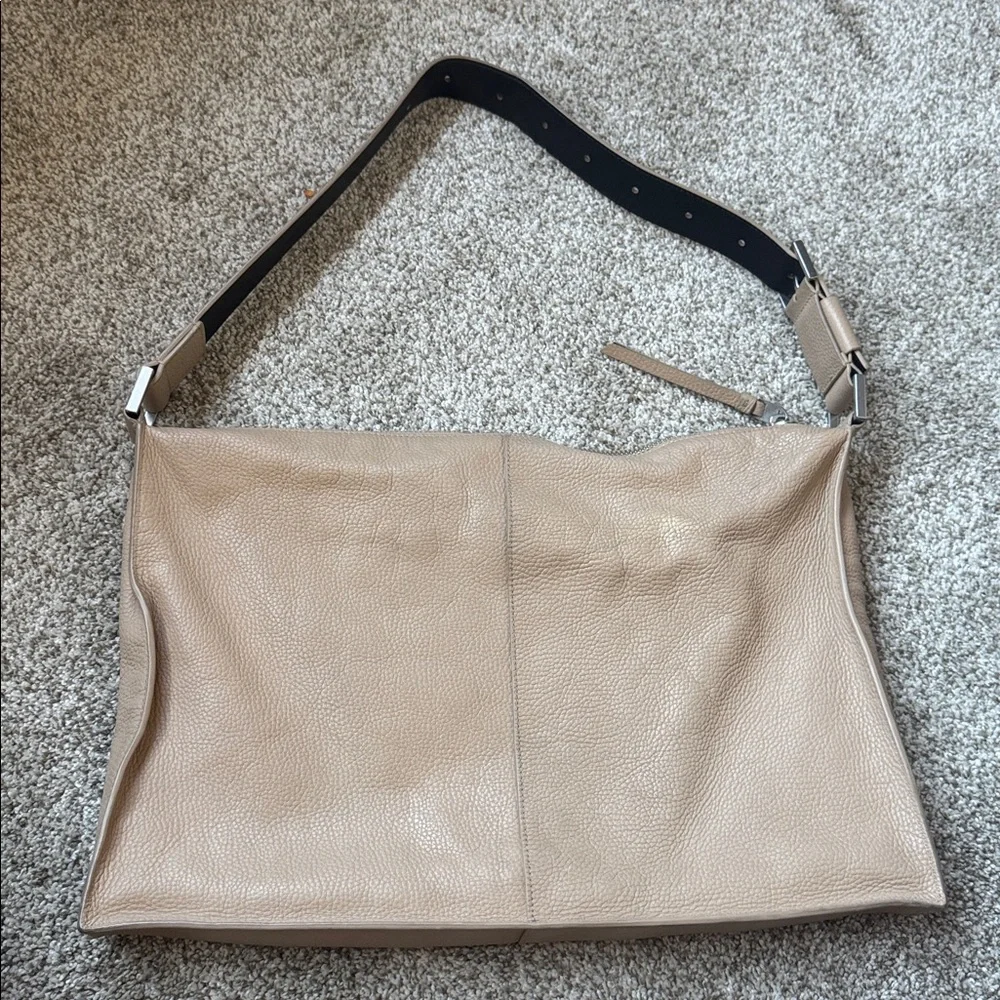 All Saints Edbury Tan Leather Shoulder Bag - Picture 6 of 9